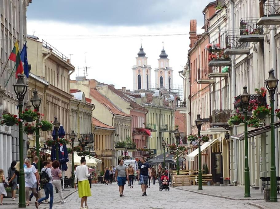 Modern Flat In Old Town Kaunas - Free Parking & Self Check-In Ngoại thất bức ảnh